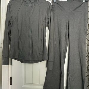 Makers Market Charcoal Women's Leggings Set